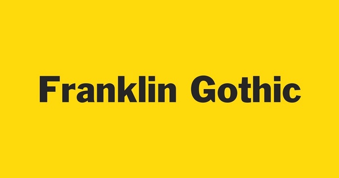 franklin gothic urw font free